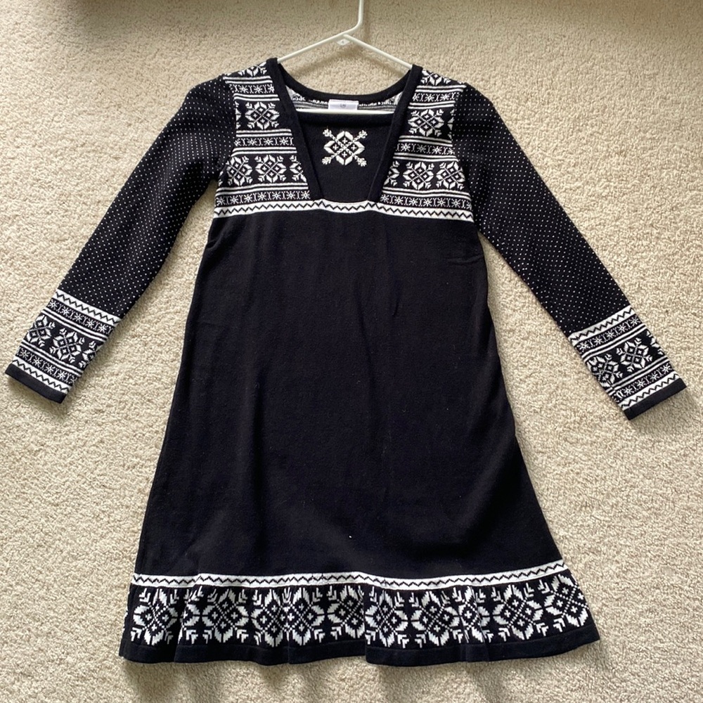 Brand New Black and White Girls Dress
